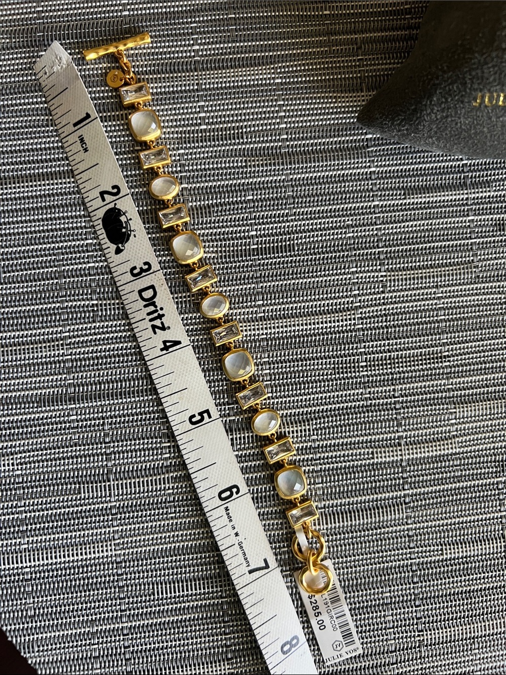 Julie Vos Gold & Crystal Bracelet - Picture 4 of 5